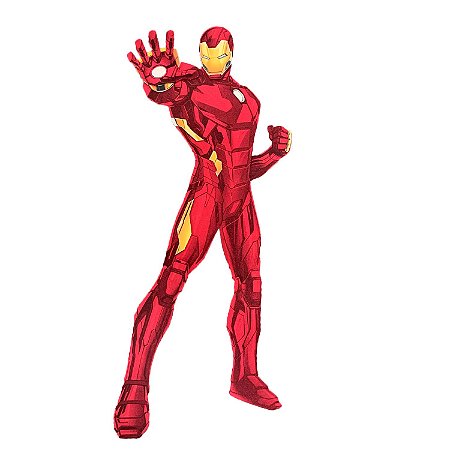 Decoração Homem De Ferro festa Centro de mesa GG EVA 21cm