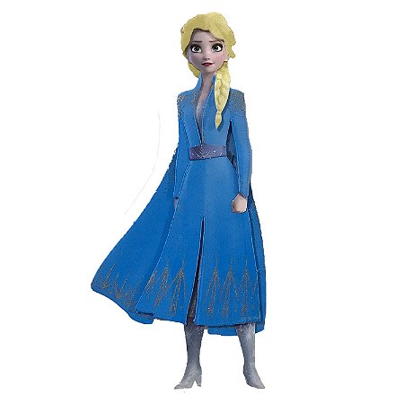 Decoração Frozen Festa Centro de mesa GIGANTE EVA 23x10,5cm