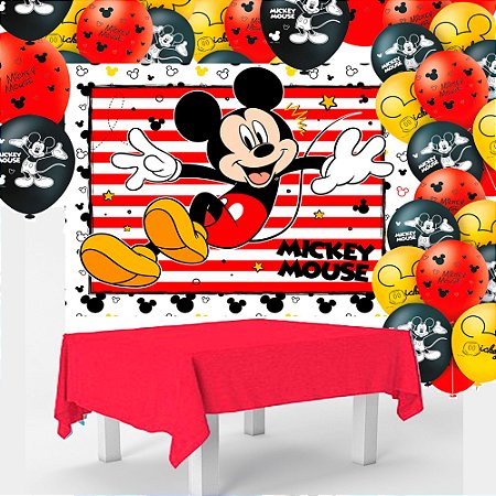 Kit Festa Fácil Mickey - Decoração Aniversário