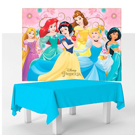 Kit Festa Fácil Princesas Disney Decoração Aniversário