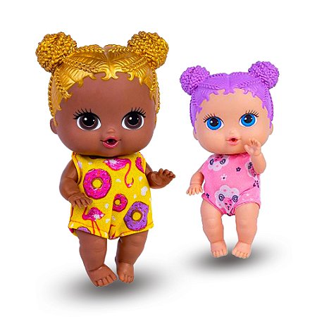Boneca Babys Collection Mini Summer fofinhas e cheirosas