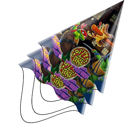 8 Chapeu Decoração Tartarugas Ninja festa Aniversário