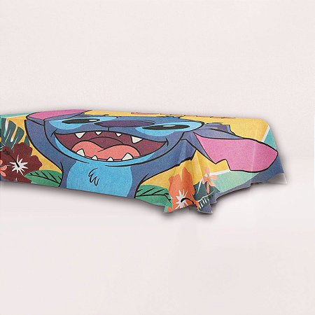 Toalha De Mesa Tnt Decoração Stitch Festa e aniversá 1,40x1m