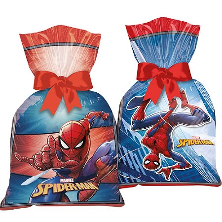 8 Sacolas surpresa Lembrancinhas Decoração Homem Aranha
