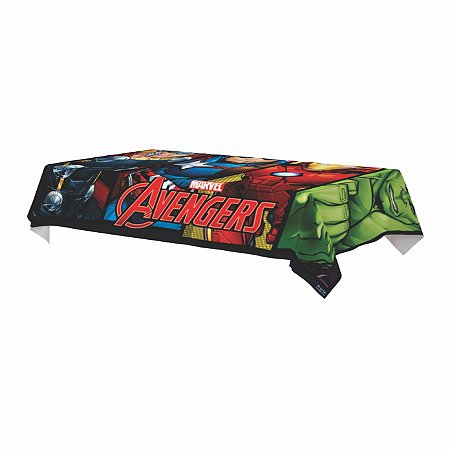 Toalha de Mesa festa TNT Vingadores Decoração Marvel 1,40x1m