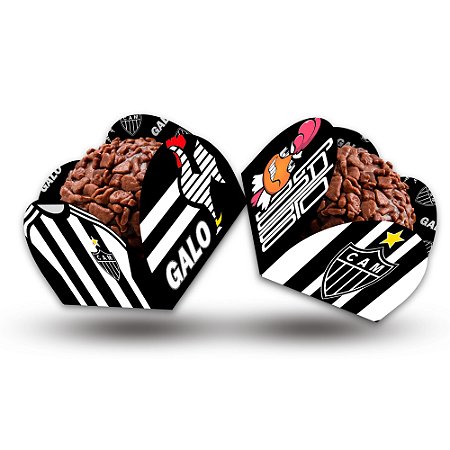 50 Forminhas para doces decoração Atlético Mineiro Festa