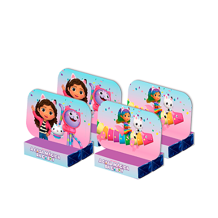 8 Decoração Porta Chocolate anive Casa Magica da Gabby Festa