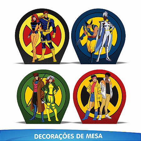 Kit festa X MEN Decoração Aniversário completo em EVA