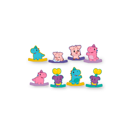 Kit festa Babytube Floresta Decoração Só um bolinho 88 itens