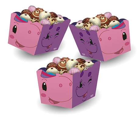 8 Un Cachepot Decoração BabyTube Floresta Festa Aniversário