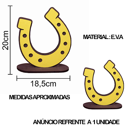 Decoração Display de mesa Ferradura Boiadeira Aniversá festa