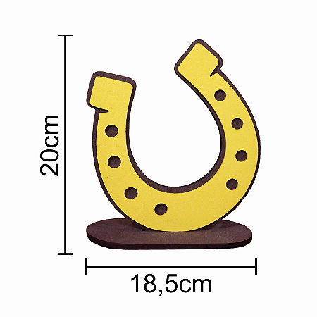 Decoração Display de mesa Ferradura Boiadeira Aniversá festa