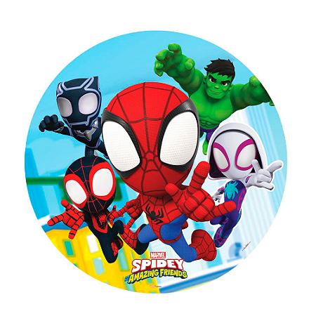 Painel Sublimado Tecido Festa Spydey Aranha Decoração 1,55m