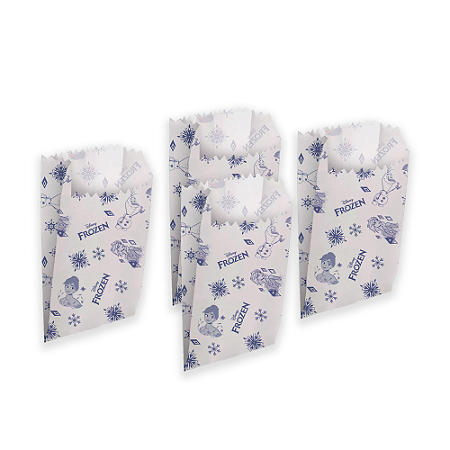 50 Sacos De papel Temático festa Frozen Disney Decoração