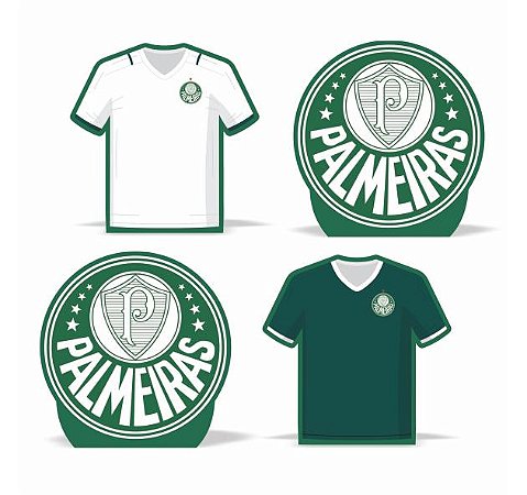 Display de mesa Decoração Palmeiras Festa EVA GG 4uni 26cm