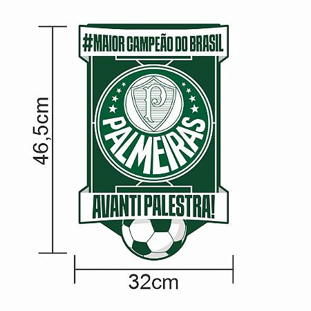 Palnel Festa Palmeiras Decoração EVA completa 46,5cm