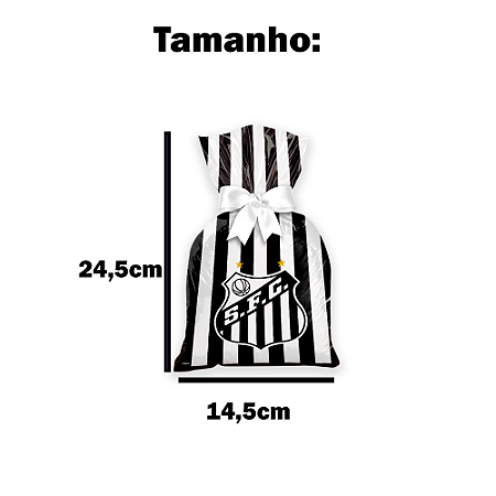 8 Sacolas Supresas Lembrancinhas Festa Santos Decoração 24cm