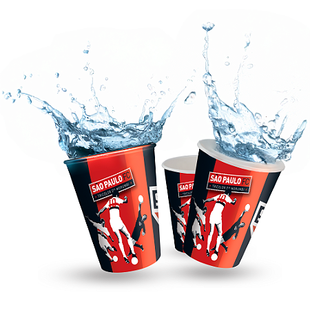 8 Copos 200ml Festa São Paulo Decoração Aniverário Eventos