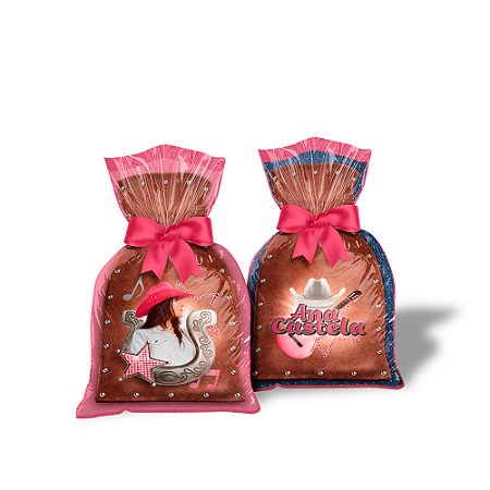 8 Sacolas Surpresa Lembrancinhas Festa Ana Castela Decoração