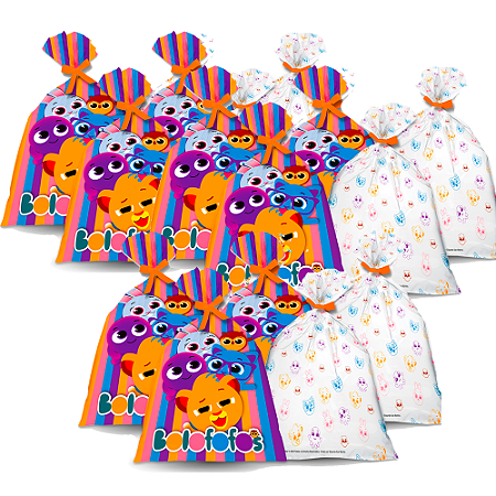 40 Sacolas Surpresa Decoração Bolofofos Festa Aniversário