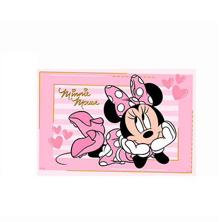 Painel TNT Festa Minnie Rosa Decoração Aniversário 1,03m