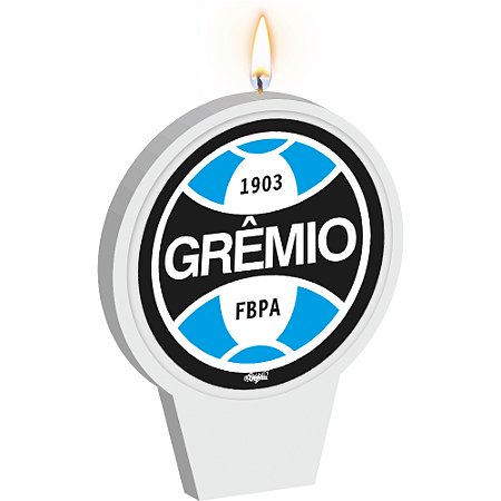 Vela Plana Decoração Gremio Festa Completa Pavio Mágico