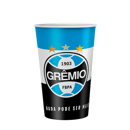 8 Copos 180ml Festa Gremio Decoração aniversário completa