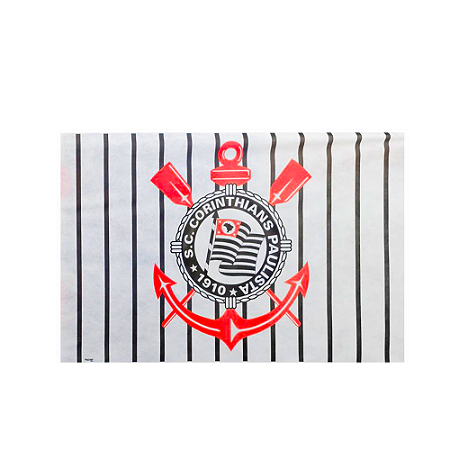 Painel Festa Corinthians Decoração Aniversário completo 1m