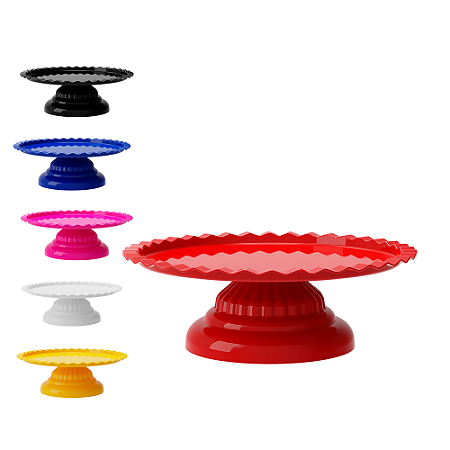 Boleira Slim 18Cm Alegra para Bolo e Doces Festa Decoração