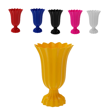 Vaso Popi Pequeno 19x12cm Alegra Decoração festa aniversário