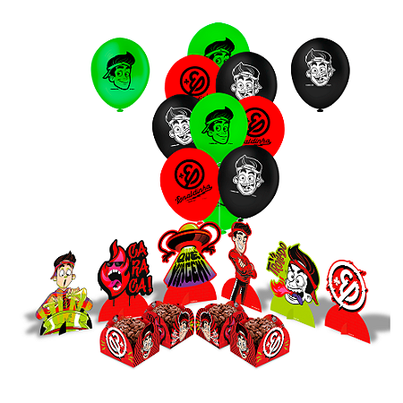 Kit festa Enaldinho Decoração Aniversário Completo 81pçs