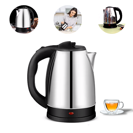 Chaleira Elétrica Inox inteligente 1,8L Ferve minutos 220V