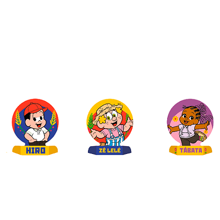 8 Display De Mesa Decoração Chico Bento Festa Arria