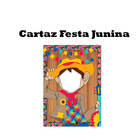 Painel Especial Decoração Junina Menino Festa Divertida