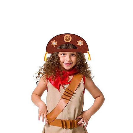 Adereço Festa Junina Chapéu Cangaceiro  Infantil