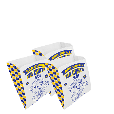 50 Sacos Multiuso Decoração Chico Bento Festa Arraia
