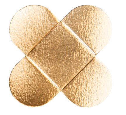 50 Forminhas Decoração Ouro Metalizado Festa Aniversario