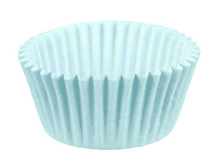 100 Forminhas Decoração N° 5 Cor Azul Candy Festa Aniversári