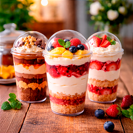 Copo Bolha Acrílico Transparente 400ml Copo da Felicidade