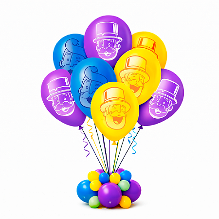 20 Bexigas Balão Festa Decoração Mundo Bita Aniversario 8 Pl