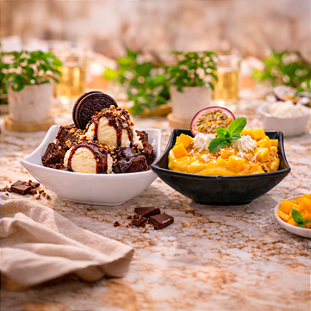 10 Mini Gourmet Quadrada 90ML servi Molho restaurante japoês