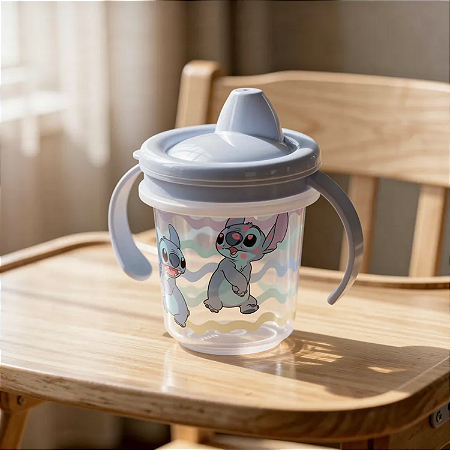 Caneca Trio Decoração Stitch  280ML Festa Aniversário