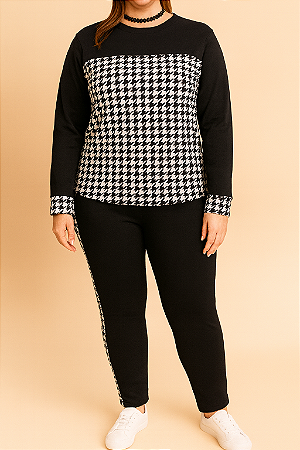 Conjunto Moletinho Xadrez