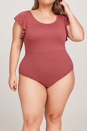 Body Coral Manga com Babadinho