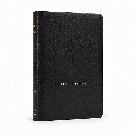 Bíblia Sagrada slim NVT - Preta