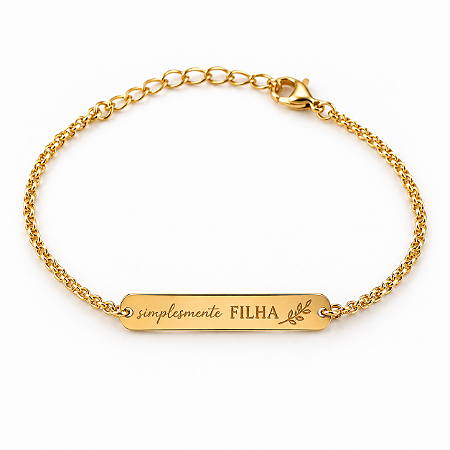 Pulseira Simplesmente Filha | Casa de Isabel