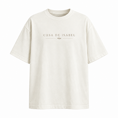 Camiseta Oversized | Casa de Isabel