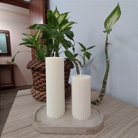 Combo Vela Pilar Duo Aromática.