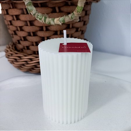Vela Pilar Pequena Aromática.