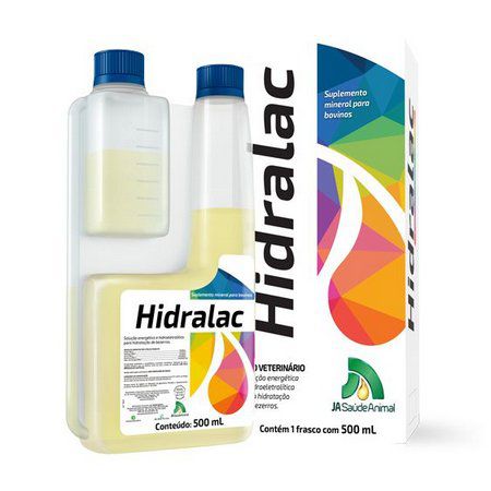 Hidralac – Suplemento mineral para bovinos 500ml - JA Saúde Animal